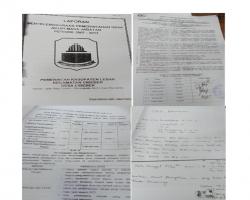 BPD Desa Cibeber Kec Cibeber kab Lebak Banten menolak atas LPPD yang d