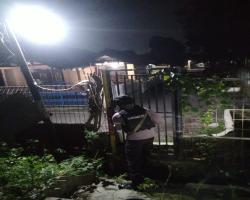 Anggota Satuan Brimob Polda Banten Mel