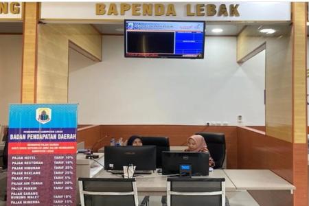 BAPENDA Lebak Buka Gerai Di Plaza Leba