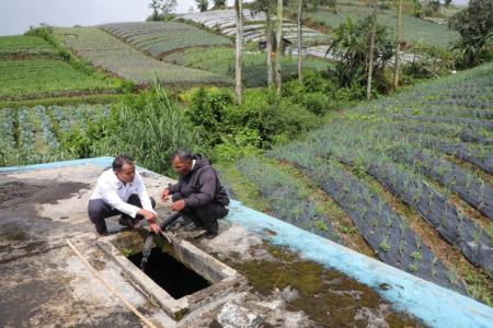 Bantuan air bersih sangat bermanfaat 