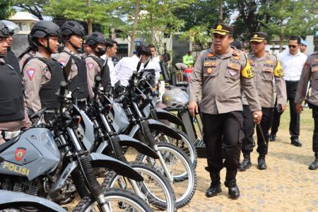 POLRES DEMAK SIAP AMANKAN PEMILU 2