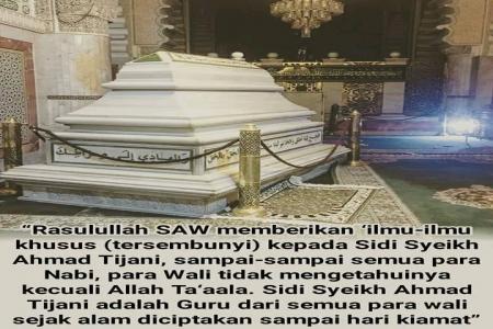 SYECH AHMAD TIJANI DI DATANGI 60 WALI 