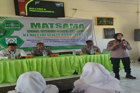 POLRES DEMAK LAKUKAN BINLUH ZERO BULYI