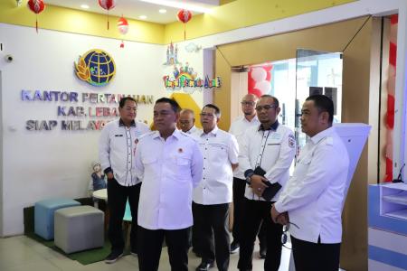 Kakanwil BPN Banten Meminta Agar Komun