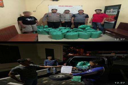 POLRES DEMAK GAGALKAN PENGIRIMAN B