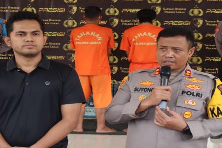 DUA ORANG DI TETAPKAN SEBAGAI TERS