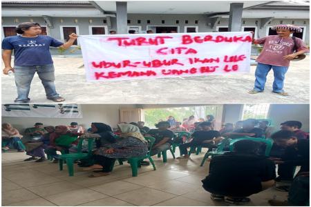 GERUDUK KANTOR DESA SITUREGEN, WAR