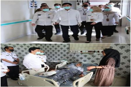 TINJAU RSUD MALINGPING WAGUB BANTE