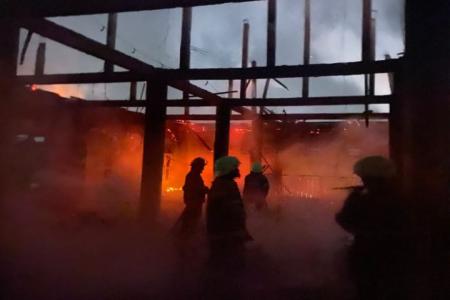 Kebakaran Melanda Masjid Pondok Pesant