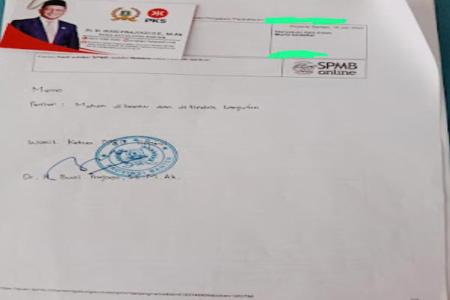 WAKIL KETUA DPRD BANTEN KLARIFIKAS