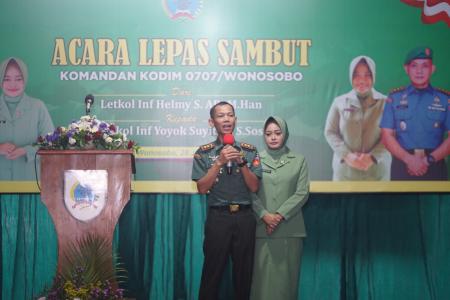 Haru Biru Iringi Perpisahan Letkol Inf