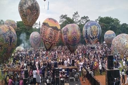 Java Balloon Attraction 2025 Tradisi Mengangkasa Budaya Mengakar Wonos