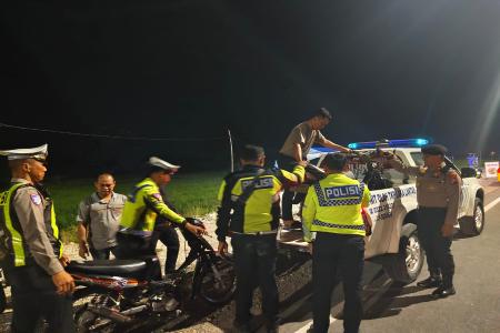 Polisi Gelar Patroli Balap Liar di Jal