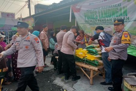 POLRES LAMONGAN SALURKAN 27 TON BE