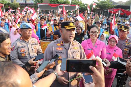 POLDA JATIM MENGGELAR GPM, SERENTA