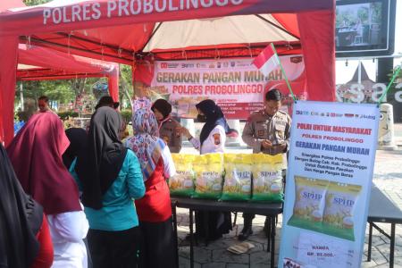 POLRES PROBOLINGGO BERSAMA BULOG G