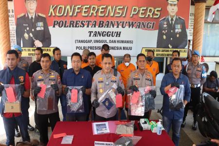 Polresta Banyuwangi Bongkar Sindikat C