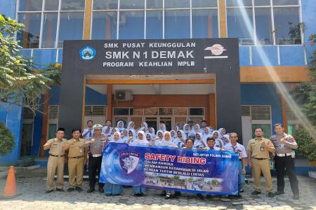 Peringati Hari Lalu Lintas Satlantas P