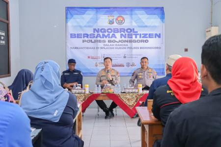 Literasi Digital Polres Bojonegoro Gan