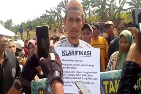  Warga Cikasantren Tegaskan Aksi Tolak