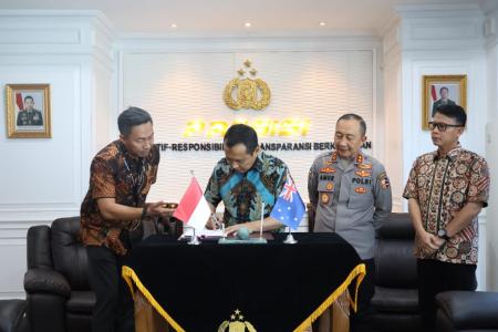 POLRI DAN AFP RESMIKAN RENCANA KER