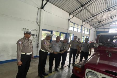 CEGAH KECELAKAAN, SATLANTAS POLRES