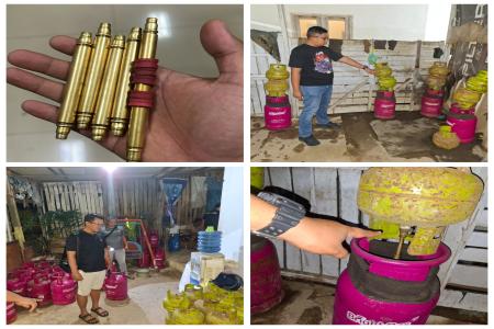 Polres Sumenep Ungkap Kasus Penyalahgunaan LPG Bersubsidi Amankan Empa