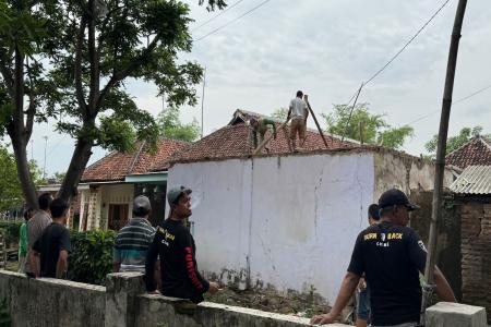 Kapolsek Kejayan Bersama Pemuda Punish