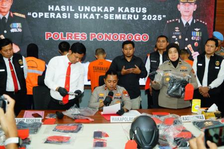POLRES PONOROGO AMANKAN PASUTRI DI