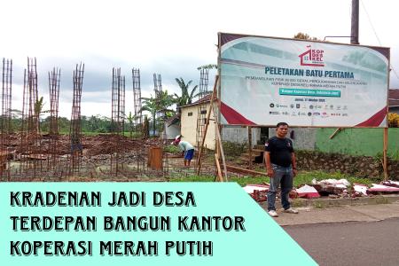 Desa Kradenan Jadi Pelopor Masuk Lima 