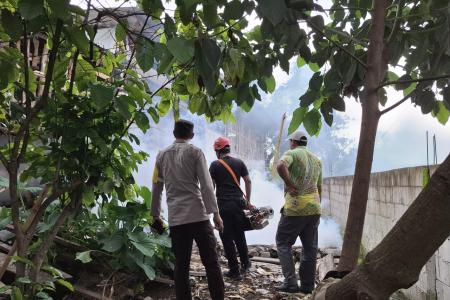 FOGGING DIGELAR DI DUSUN SUMBERSAR
