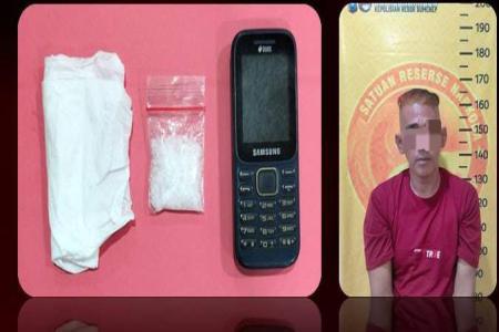 Pengedar Sabu Dibekuk Satresnarkoba Po