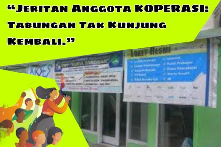 RATUSAN ANGGOTA KOPERASI NURUL BAR