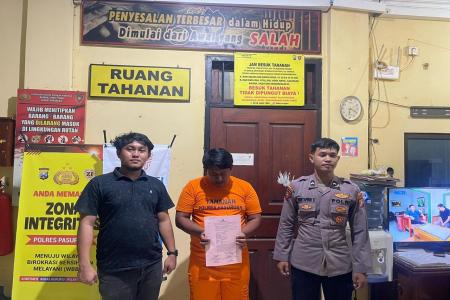 Polres Pasuruan Tangkap Pengedar Sabu 