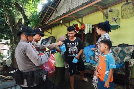 Polres Jember Terjunkan Personel Bantu