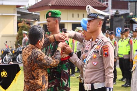 Polres Wonosobo Gelar Apel Pasukan Operasi Lilin Candi 2025 Siap Total