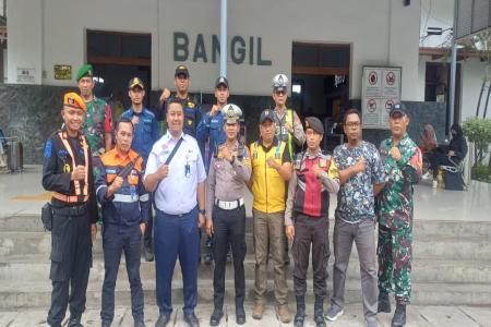 Persiapan Nataru Antisipasi Laka Kereta Api Satlantas Polres Pasuruan 