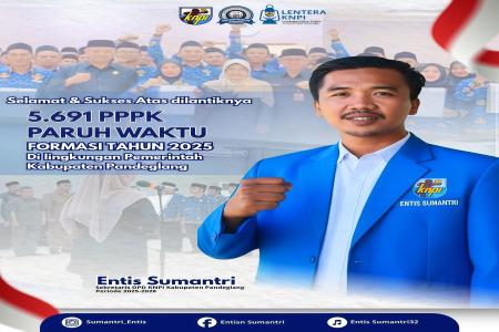 KNPI Pandeglang Apresiasi Pelantikan 5691 PPPK Paruh Waktu Tahun 2025